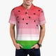 thumbnail image 1 of Balery Watermelon Camisa Polo de Hombre con Estampado, de Manga Corta y Tejido Medio, Camisa Tipo Golf Polo-Medium, 1 of 6