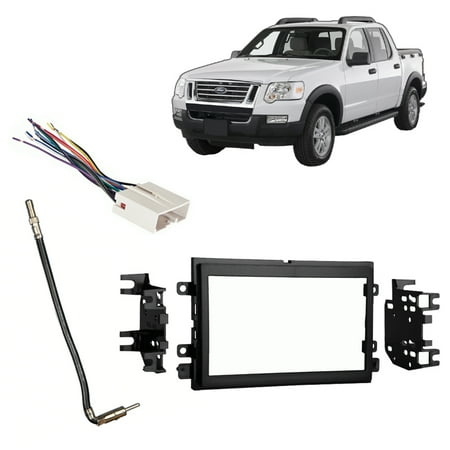 Fits Ford Explorer 2006 2010 Double Din Stereo Harness Radio Install Fits Ford Explorer 2006 2010 Double Din Stereo Harness Radio Install Dash Kit