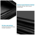 thumbnail image 6 of Costway Folding 2'' Thick Gymnastics Mat 4' x 8' Black Exercise Mat with Velcro Strips, 6 of 8