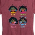 thumbnail image 3 of Disney's Encanto - Mirabel Emotions - Women's Short Sleeve Graphic T-Shirt, 3 of 5