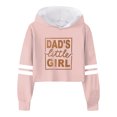 thumbnail image 1 of Gibobby Sudadera para Niñas Niños Casual Suelto Activo Mangas completas Sudaderas con capucha Sudaderas con capucha corto Estampado de Tops cortos para a(Rosa, 4-5 Años), 1 of 4