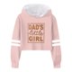 thumbnail image 1 of Gibobby Sudadera para Niñas Niños Casual Suelto Activo Mangas completas Sudaderas con capucha Sudaderas con capucha corto Estampado de Tops cortos para a(Rosa, 8-9 Años), 1 of 4