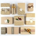 thumbnail image 5 of Cheer US Happy Birthday Wrapping Paper For Boys Men Women Girls Kids,Recycled Gift Wrapping Paper,Brown Kraft Folded Paper with Jute Strings, Stickers and Bows for Birthday Occasions, 5 of 7
