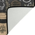 thumbnail image 5 of Dreamtimes Vintage Coffee Cups Non-Slip Area Rug 72"x48", Mocha Coffee Bean Soft Non Slip Washable Floor Mats for Indoor Front Porch,Living Room, Bedroom,Kitchen, 5 of 7