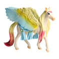 thumbnail image 3 of Flying Pegasuss Figurine Arte Ornamento Desk Desk Desktop Ornament de caballos Estatuas de caballos Modelo de animales para la oficina de la oficina Multicolor, 3 of 8