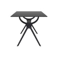 thumbnail image 4 of Compamia Siesta Air 55" Dining Table in Black, 4 of 6