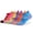 Multicolor-A, variant on Womens Athletic Running Cotton Socks, Thick Cushioned Anti-blister Wicking Ankle Socks 6 Pairs