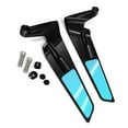 thumbnail image 1 of Becaristey 2x Motorcycle Rearview Side Mirrors Side Mirror Mirrors Motorcycle Accessories Universal Comfortable, 1 of 6