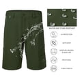 thumbnail image 4 of BASSDASH FP01M 10.5” Mens Fishing Cargo Shorts Quick Dry UPF 50+ Water Resistant, 4 of 6