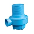 thumbnail image 2 of Esquirla Drain Pipe Connector Fitting Strong Coupling Leakproof Downspout Drain Diverter Waste Outlet Hotel Kitchen for Sink Bathroom Blue 50mm, 2 of 8