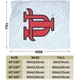 thumbnail image 2 of University of Tampa Fleece Blanket, Very Soft Microfiber Flannel Blanket for Couch Warm and Cozy for All Seasons, 2 of 5