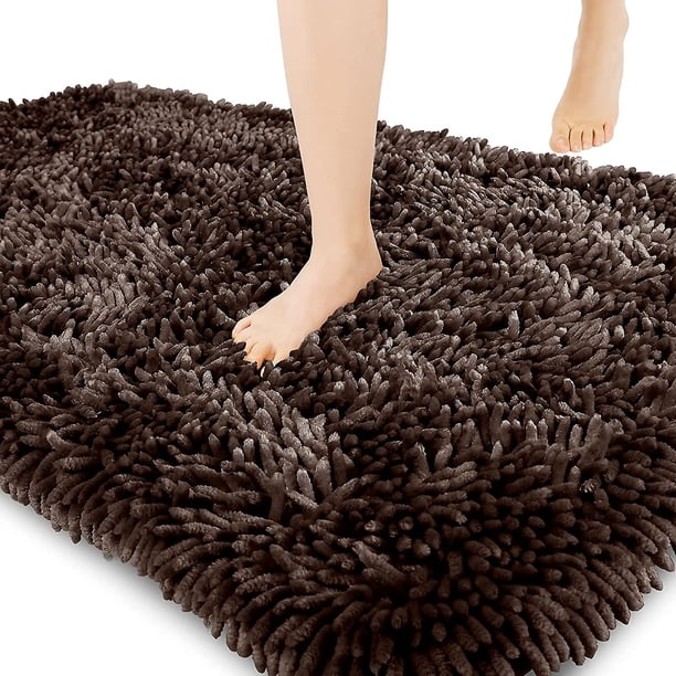 Alfombra de baño de primera calidad, antideslizante, esponjosa, increíblemente suave, cómoda, extra gruesa
