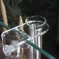 thumbnail image 4 of Tubo de alimentación acrílico para camarones de acuario, alimentador de alimentos, soporte para tubos con 2 ventosas 20 centímetros Yuyangstore Tubo de alimentación para camarones de acuario, 4 of 8