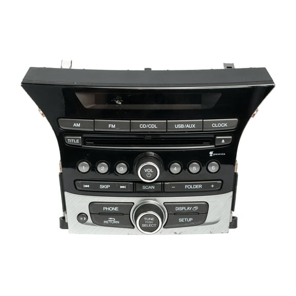 Restored 20132015 Honda Pilot AM FM Radio Single CD Player Part Number 39100SZAC220M1 (Refurbished)