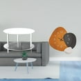 thumbnail image 2 of Mesa auxiliar redonda de acrílico,Mesa auxiliar redonda de acrílico,mesita de noche.,Mesa auxiliar redonda pequeña de acrílico transparente para bebidas,Reloj de pared,Reloj de pared, 2 of 8