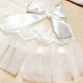 thumbnail image 3 of Baby Girl Lace Tulle Dress,Summer Sleeveless Floral Tutu Princess Dresses Sundress Fluffy Skirt for Gown Pageant Wedding Party Dress,4-24 Months, 3 of 6