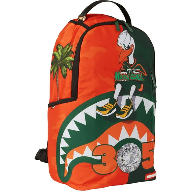 Miami Hurricanes 2020 Sprayground Backpack The Art of Mike Mignola