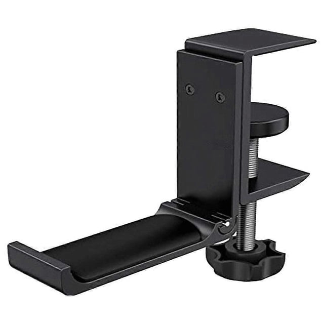 Headphone Stand Adjustable Folding Under Desk Headset Holder Desk Side Headphone Hanger