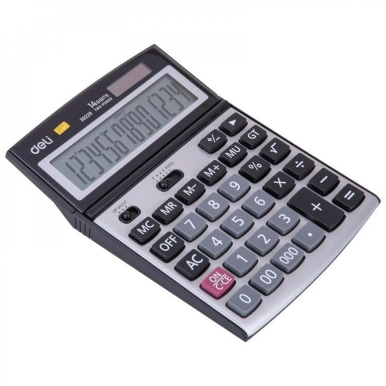 Pretty Comy 12-Digit Display Scientific Calculator Solar Battery