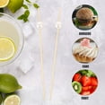 thumbnail image 2 of 100Pcs Cocktail Picks Fruits Toothpicks Appetizer Toothpicks Fruit Picks for Sandwiches Snacks, 2 of 9