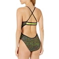 thumbnail image 2 of Tyr Women's Atomic Durafast OneTrinityfit Swimsuit  Black/Multi Size 30, 2 of 2