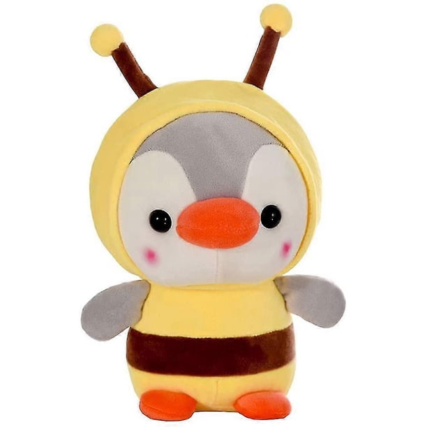 Peluche de pingüino-abeja, muñecos suaves para niños, regalos 10