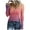 Pink, variant on Dndkilg Women's Dress Shirts Button Down Long Sleeve Dressy Sexy Tops for Women Date Night Slim Fit Henley Women’s Blouses Tie Dye Trendy Plus Size Tshirts for Women Black M