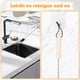 thumbnail image 5 of Advancent Cepillo flexible para fregaderos, refrigeradores y lavadoras, elimina la suciedad y la mugre, fácil de usar Suministros de limpieza para el hogar, 5 of 6