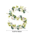 thumbnail image 3 of Easter Eggs Vines Garland 70 Inch, Artificial Spring Branches with Colorful Eggs and Leaves, Floral Door Decor for Indoor Outdoor Home Patio Porch Mantel, 3 of 9