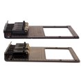 thumbnail image 3 of Placa de puente de silla de montar de rodillo de guitarra eléctrica de hierro duradero DIY 102 x 89 mm Yuyangstore Puente de silla de montar con rodillo de guitarra, 3 of 8