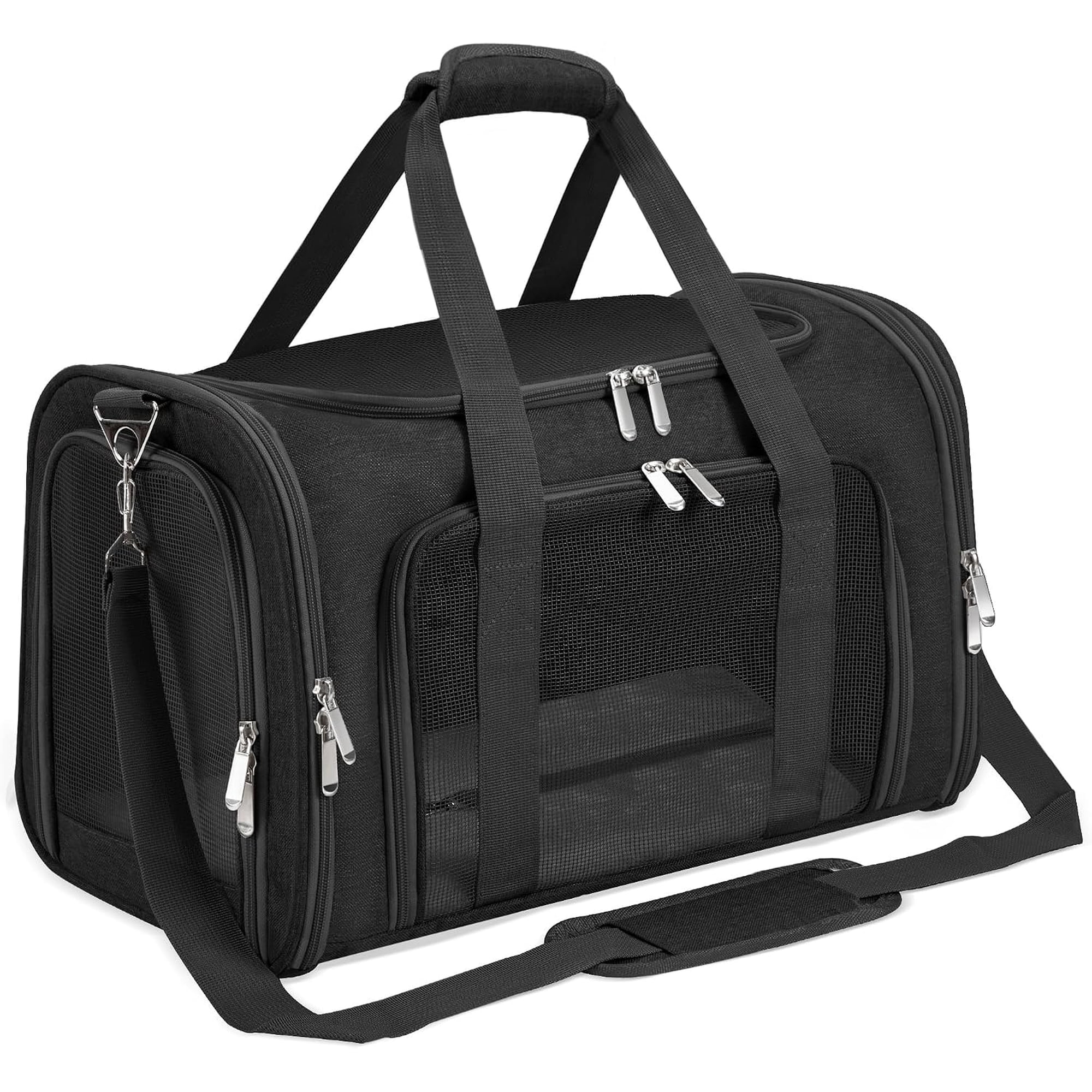 Soft-Sided Cat/Dog/Pet Carrier Collapsible Pets Travel Carriers