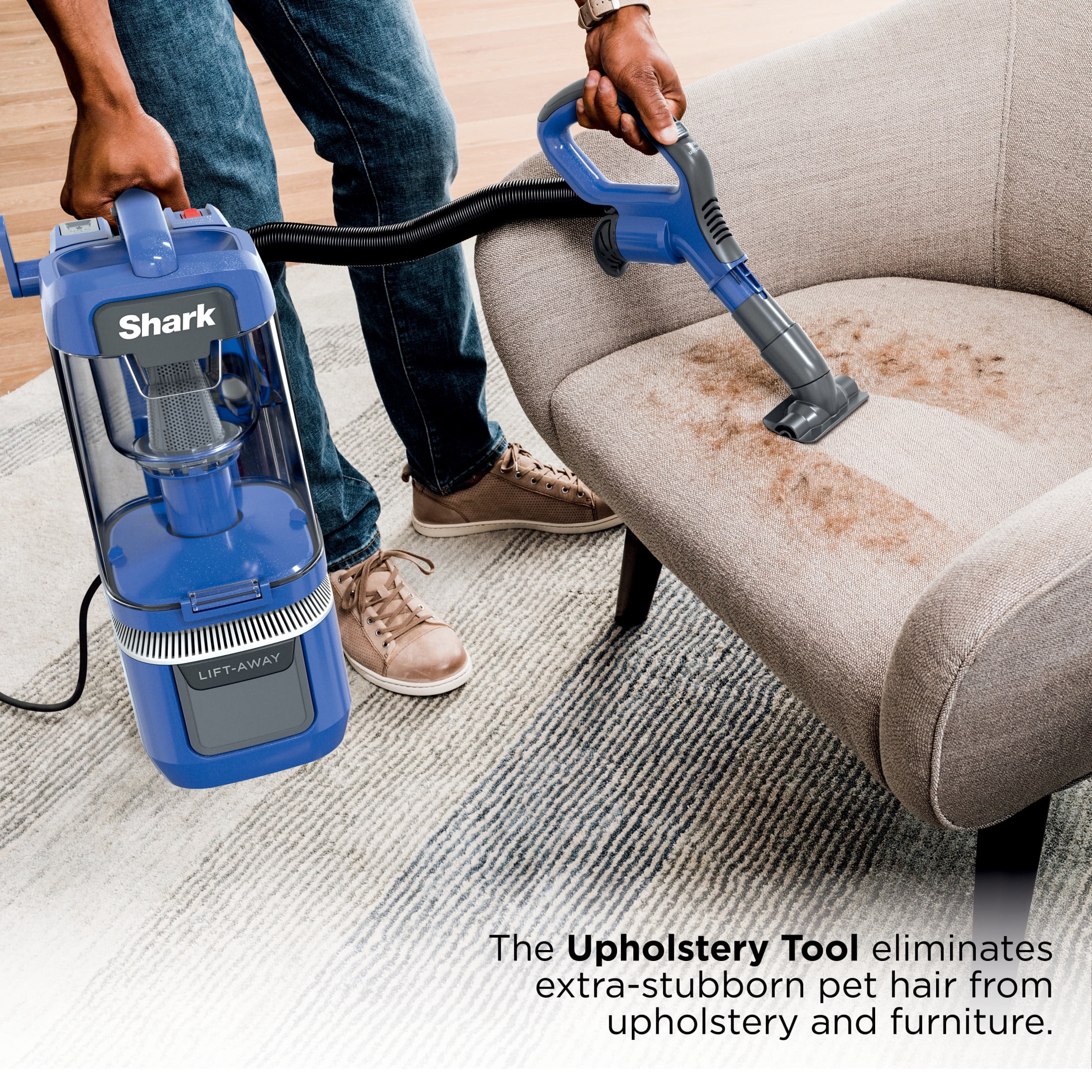 Shark Navigator Lift-Away ADV Upright Vacuum, Pet Friendly, Self-Cleaning Brushroll, LA360 Cobalt Blue