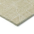 thumbnail image 4 of Addison Rugs Chantille Indoor/Outdoor Transitional Lines Gold Washable Rectangle Rug, 5' x 7'6", 4 of 6