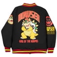 thumbnail image 2 of Chaqueta bomber Nintendo Super Mario Boys Bowser negra 10/12, 2 of 7