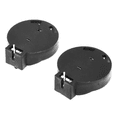 thumbnail image 2 of 20 Pcs CR2450 Coin Cell Button Battery Socket Holder Case 2 Pins Black, 2 of 5
