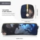 thumbnail image 3 of Easygdp Black And Blue Lightning Dragon para Estuche de Lápices de Cuero, Estuche de Papelería de Cuero, Estuche de Gran Capacidad con Cremallera, 3 of 7