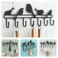thumbnail image 6 of Metal Wall Mounted Coat Rack Heavy Duty 7-Hook Coat Rack Hat Holder Key Hanger for Home, 6 of 6