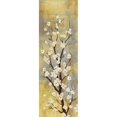 thumbnail image 3 of PI Studio 9x18 Black Modern Framed Museum Art Print Titled - Blossoms II, 3 of 5