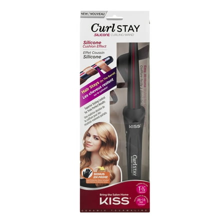 Kiss Curl Stay Silicone Curling Wand