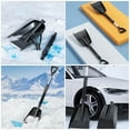 thumbnail image 2 of UPOUART Pelle Déneigeuse Noire en ABS EVA pour Accessoires de Conduite Hivernale 1 Pcs, 2 of 8