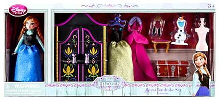 elsa wardrobe set
