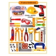 thumbnail image 2 of Herramienta de juego Irfora Juego de herramientas de juego para niños Juego de herramientas de juego de imaginación Accesorios para juguetes educativos para niños Regalo Irfora Herramienta de juego, 2 of 7