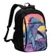 thumbnail image 1 of Fotbe Hip-Hop DJ Dolphin Mochila con Estampado y Puerto USB para Hombre y Mujer, Mochila Antirrobo, Mochila de Viaje, Mochila Escolar, Mochila Universitaria, 1 of 7