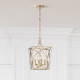thumbnail image 4 of Millennium Lighting  Tracy 4 Light Pendant Fixture in Multiple Finishes 16 Inch - Painted Modern Gold, 4 of 7