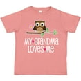 thumbnail image 3 of Inktastic My Grandma Loves Me Girls Girls Toddler T-Shirt, 3 of 5