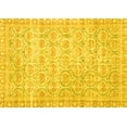 thumbnail image 1 of Ahgly Company Machine Washable Indoor Rectangle Persian Yellow Traditional Area Rugs, 8' x 12', 1 of 4