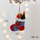 thumbnail image 3 of 2023 Navidad Christmas Resin Gingerbread Man Pendant Christmas Tree Ornaments Christmas Decorations for Home 2024 New Year Gift, 3 of 5