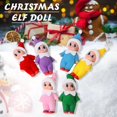 thumbnail image 3 of KARLSITEK 2 piezas en el estante Muñeca elfa traviesa, mini muñeca elfa para niños pequeños, regalo para niños, adorno para el hogar, 3 of 5