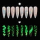 thumbnail image 3 of Decoraciones luminosas de lentejuelas para uñas, copos fluorescentes de estrellas de mariposa que brillan en la oscuridad, accesorios de manicura de verano, arte de uñas DIY, 3 of 4