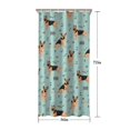 thumbnail image 5 of German Shepherd Dog and Music Shower Curtain 36"x72" ,Bathroom Decorative Shower Curtains Set with 12 Hooks,Modern Waterproof Washable Shower Curtain, 5 of 6
